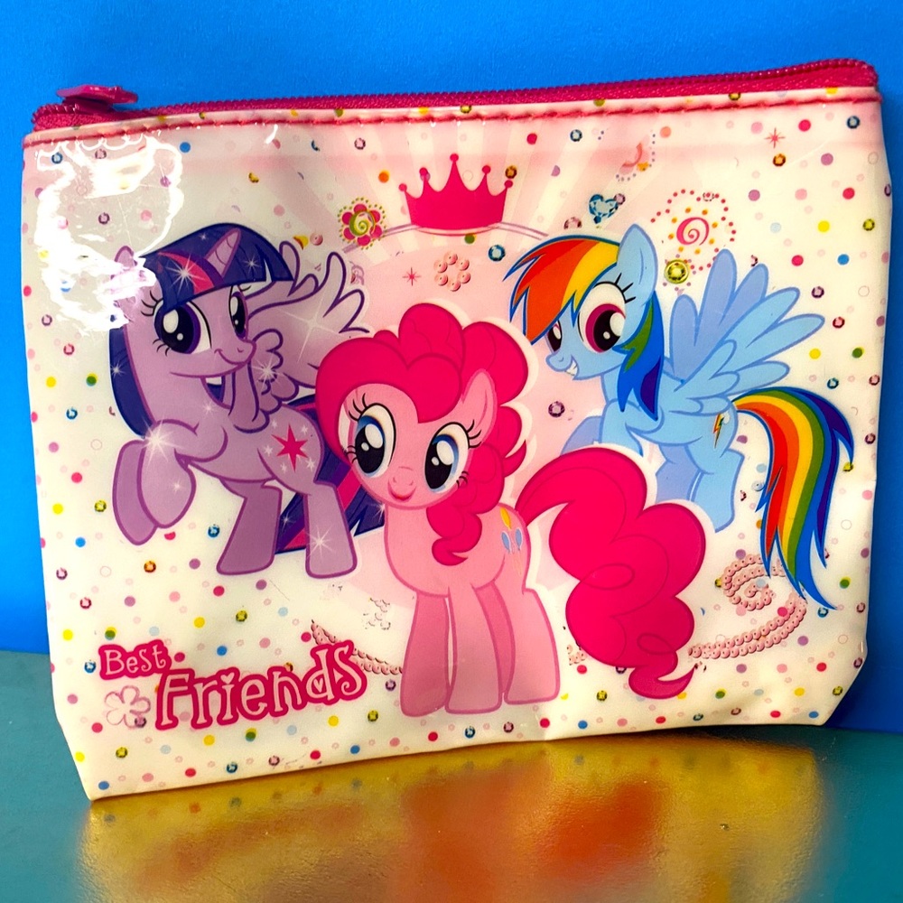 My Little Pony G4 Vintage 2014 Friendship Is Magic Best Friends Cosmetic Pouch